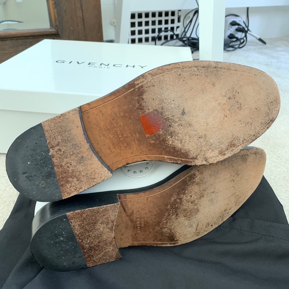 Givenchy White Studded Leather buckle booties sz 8 - Picture 9 of 12